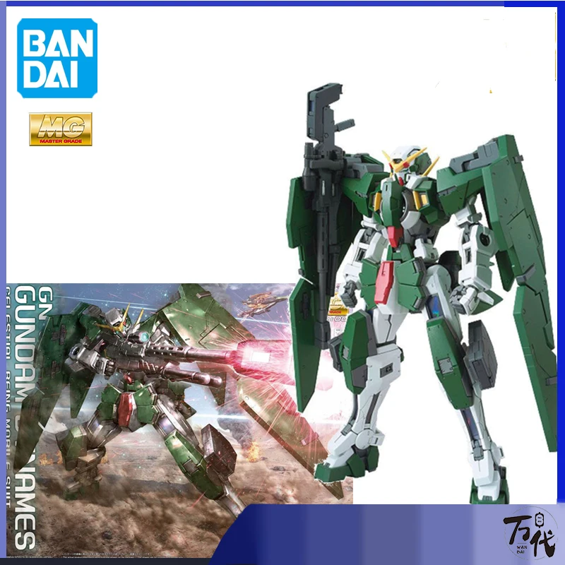 

Набор для моделирования Bandai Gundam, аниме Figur mg 1/100 GN-002 Dynames Gundam Sammlung, фигурка для Jungen Spielzeug