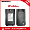 BAOFENG X3PLUS Battery 7.4V 6600mAh High Capacity Long Standy Spare Battery For BF-X3Plus Two Way Radio X3 Plus Extra Battery 1