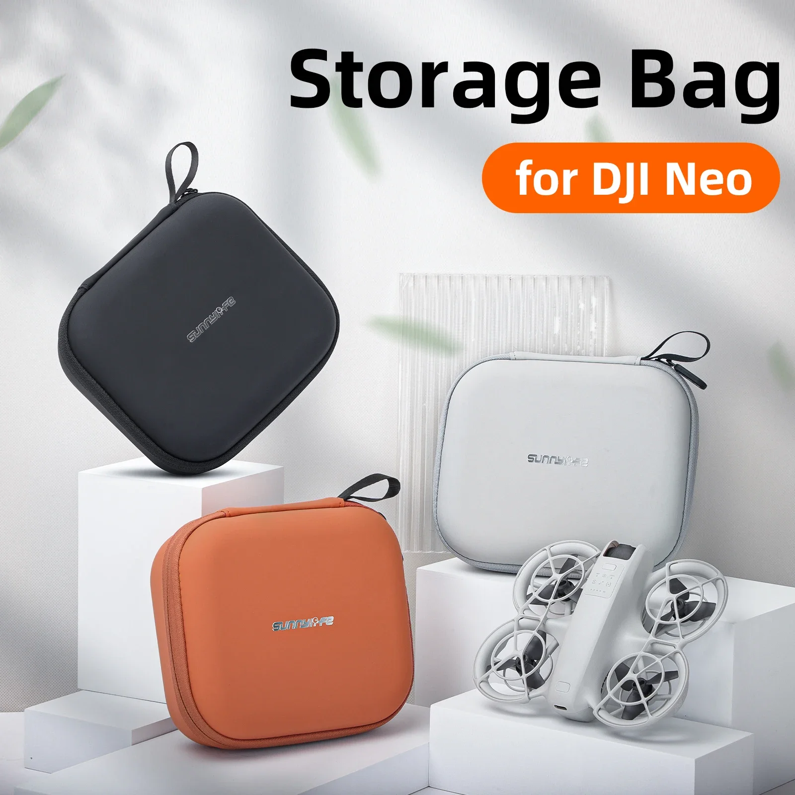 Borsa da trasporto per drone dji Neo Borsa portatile impermeabile Custodia da viaggio antipolvere per accessori per controller intelligente dji RC  44