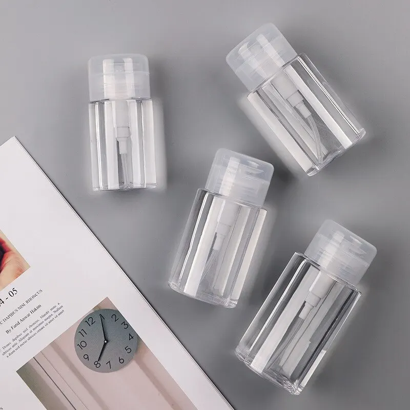 Makeup Remover Press Bottle Large Capacity Portable