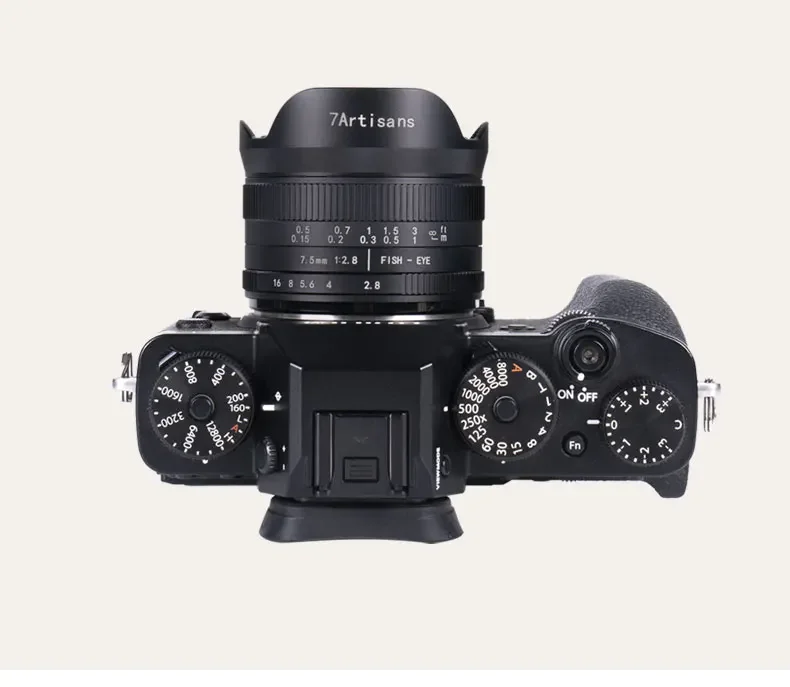 7artisans 7.5mm F2.8 II Ultra Wide-Angle Fisheye Camera Lens for Sony E Canon EO