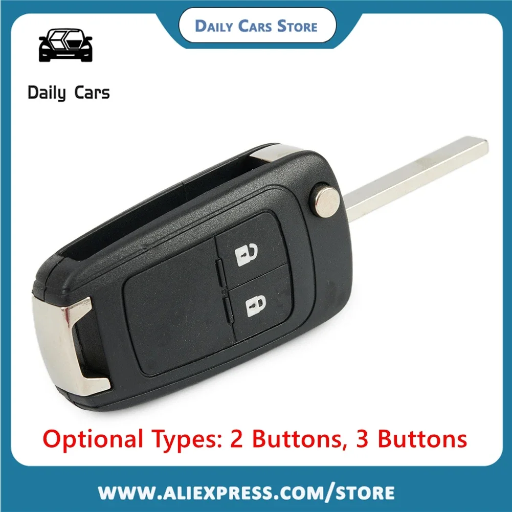 1pcs For Chevrolet For Cruze Sparks Orlando Car Remote Key Case Cover 2/3Buttons Key Fob Cove Case key case car key shell key cover fob cover key fob replacement