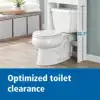 Over-The-Toilet Bathroom Space Saver Storage Cabinet, 3 Shelves, White 4