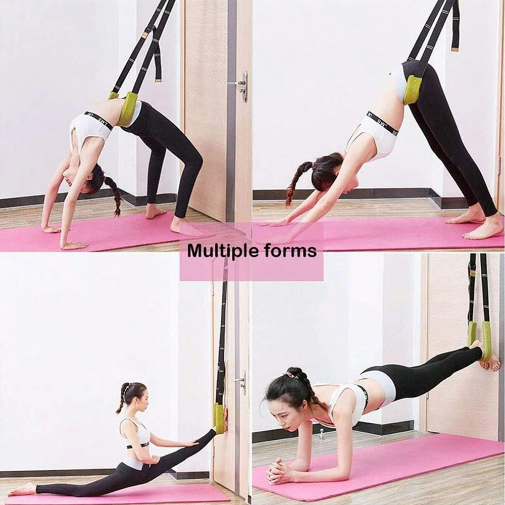 Yoga Belts Dance Lower Waist Training, Back Bend Assist Flexibility Stretching Leg Stretcher Strap for Ballet Dancing Equipment