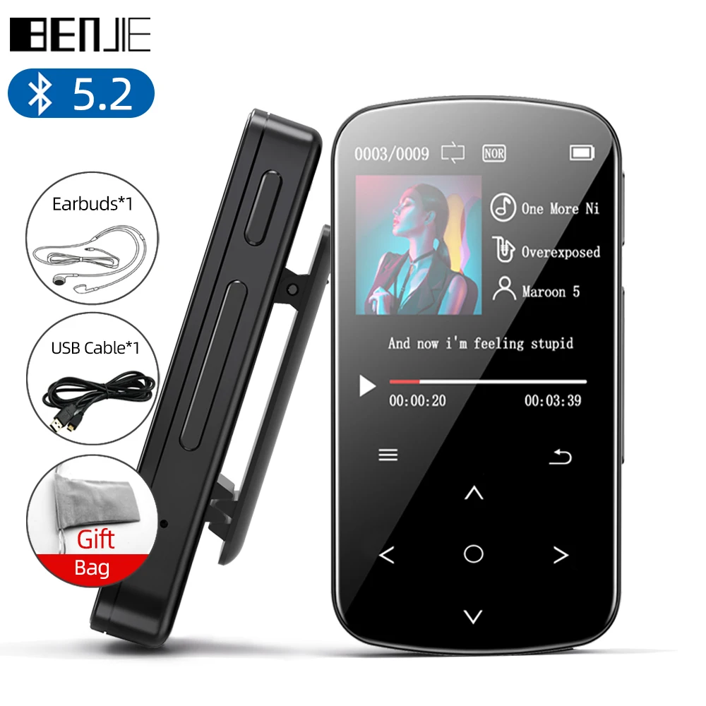 BENJIE Bluetooth/AUX HiFi MP3 Music Player megaboxy