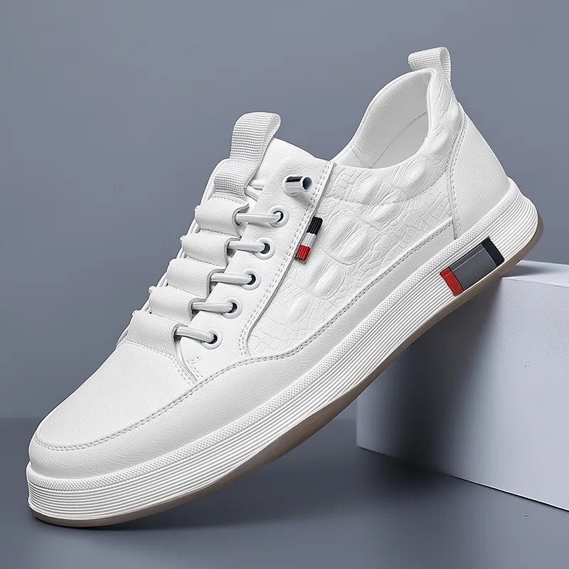 

Мужская Новая весенняя популярная модная и универсальная Корейская обувь для доски модная и спортивная маленькая белая обувь