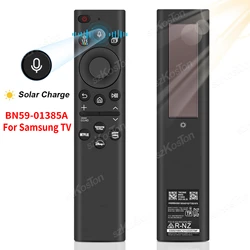 Eco-Friendly Replacement Voice Remote Control with Solar Charging (Black)
