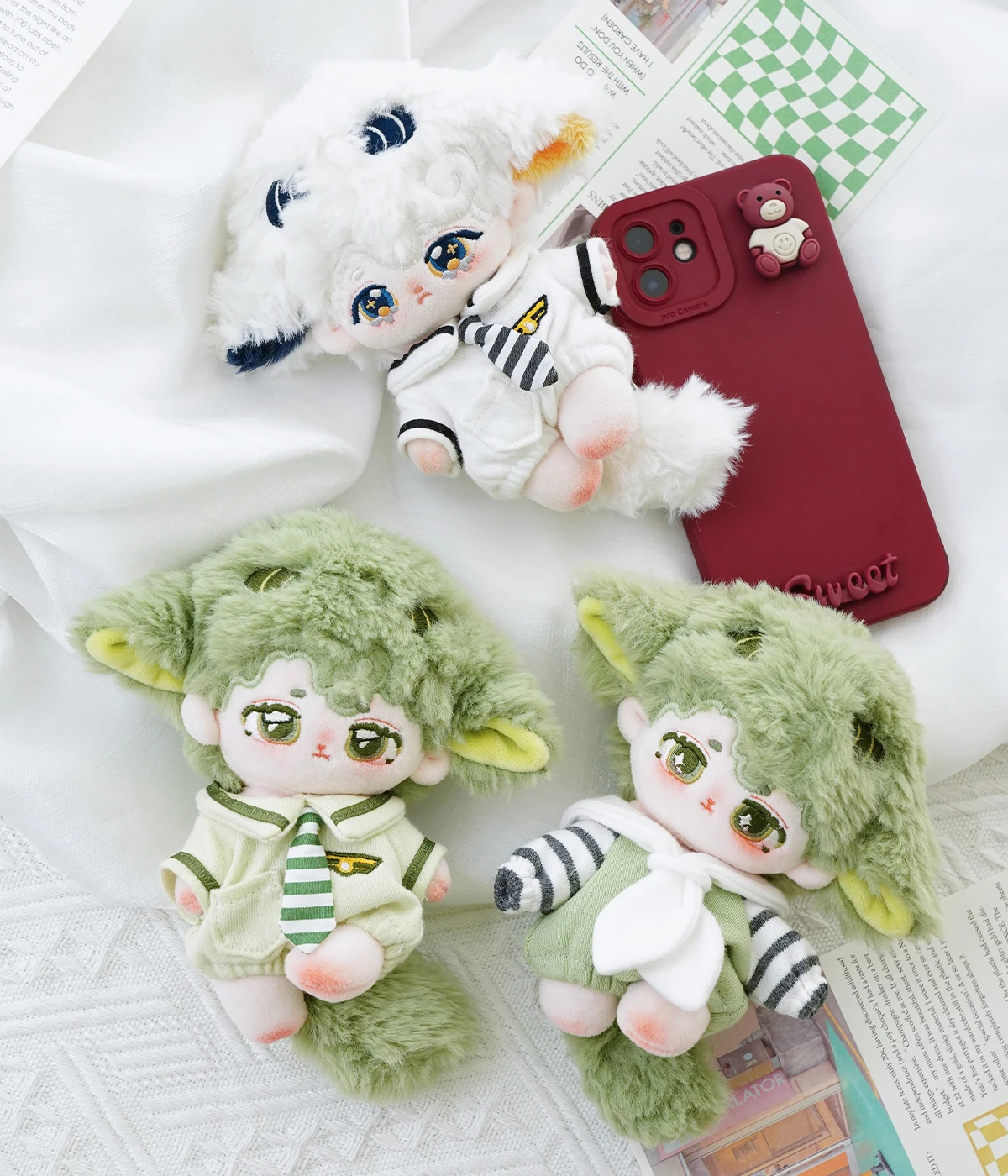 PLAVE バンビ　BAMBY ぬいぐるみ 20CM 耳　尻尾　付き Amazon.co.jp: PLAVE プレイブ BAMBY バンビ ぬいぐるみ : おもちゃ