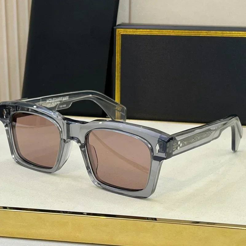 NEW JMM KAINE Handmade Sunglasses Large Frame High Quality Retro Men's and Women's Square Fashion Designer Outdoor UV400 Glasses