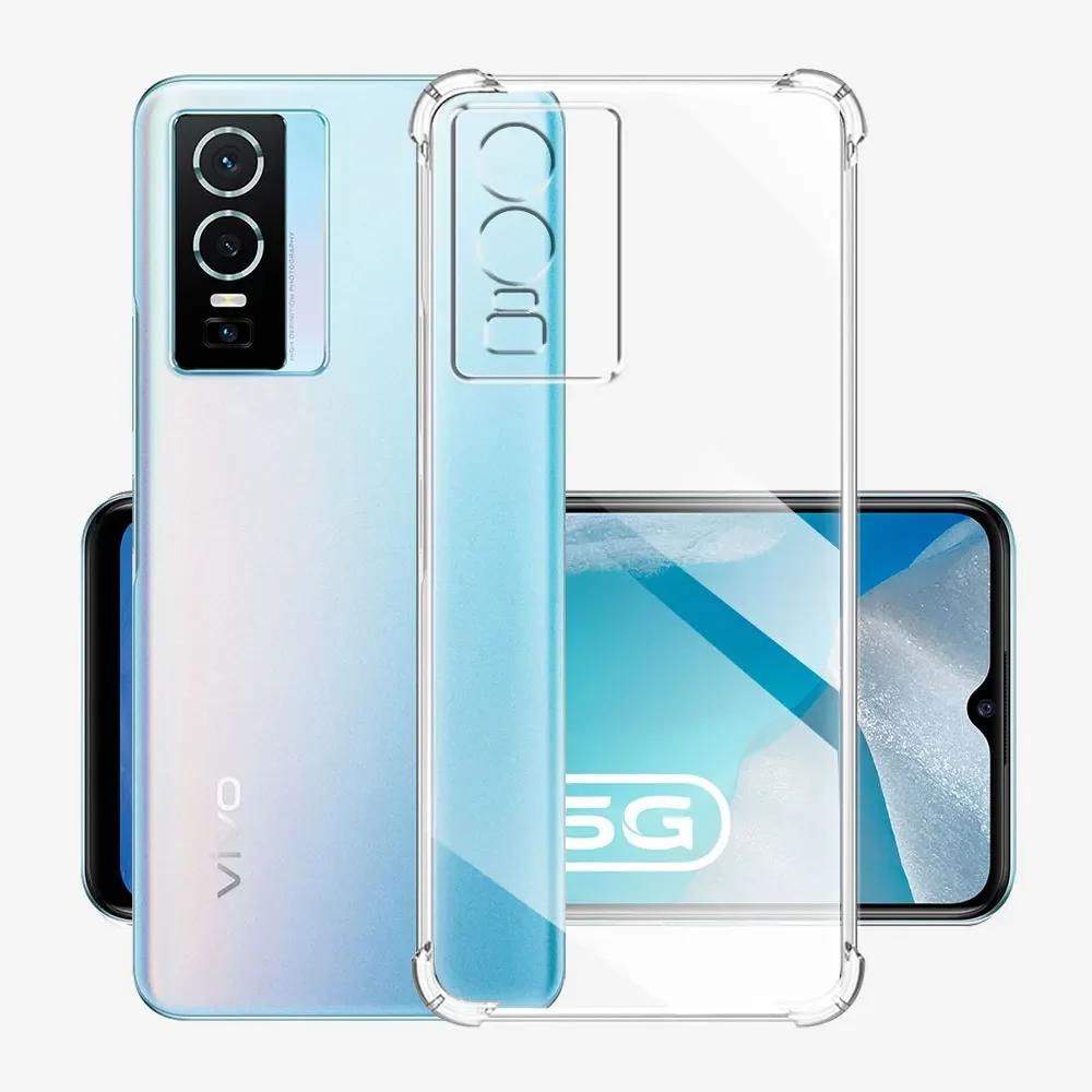 Clear Shockproof TPU Silicone Phone Case with Airbag Protection