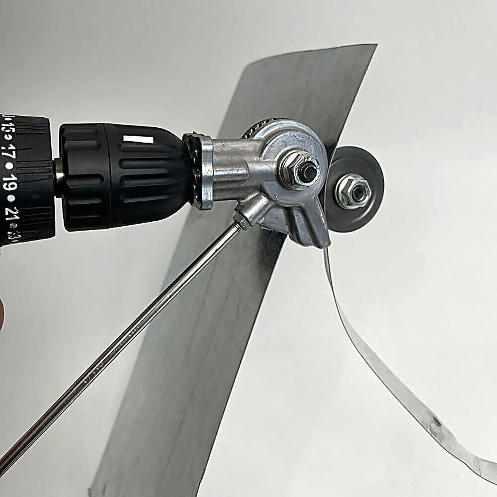 Drill Plate Cutter Electric Drill Convert Shears Metal Sheet Cutter Hardware Hand Tools