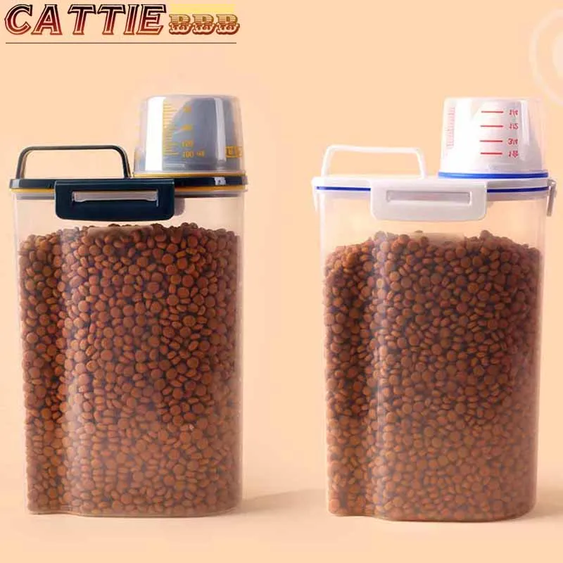 2.5l/1.5l Organizer Sealed Moistureproof Moistureproof Bucket Box Cat