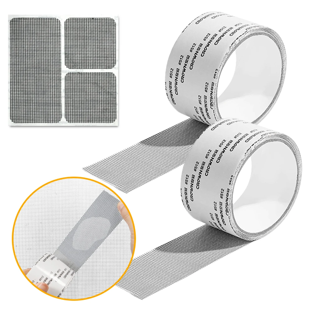 adhesive window screen patch