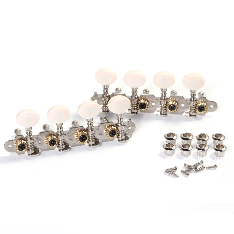 Mandolin String Tuning Pegs Machine Heads L+R Pegs Mandolin Instruments Accessory Part