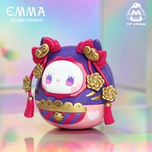 

EMMA Secret Forest Daruma Doll Figure Roly-poly Guess Bag Ciega Blind Bag Toy for Girl Anime Figure Cute Model Birthday Gift