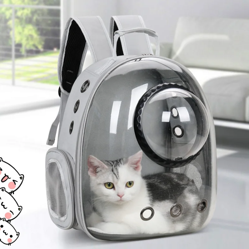 Sunscreen Cat Carriers Bags Transparent Space Capsule Breathable