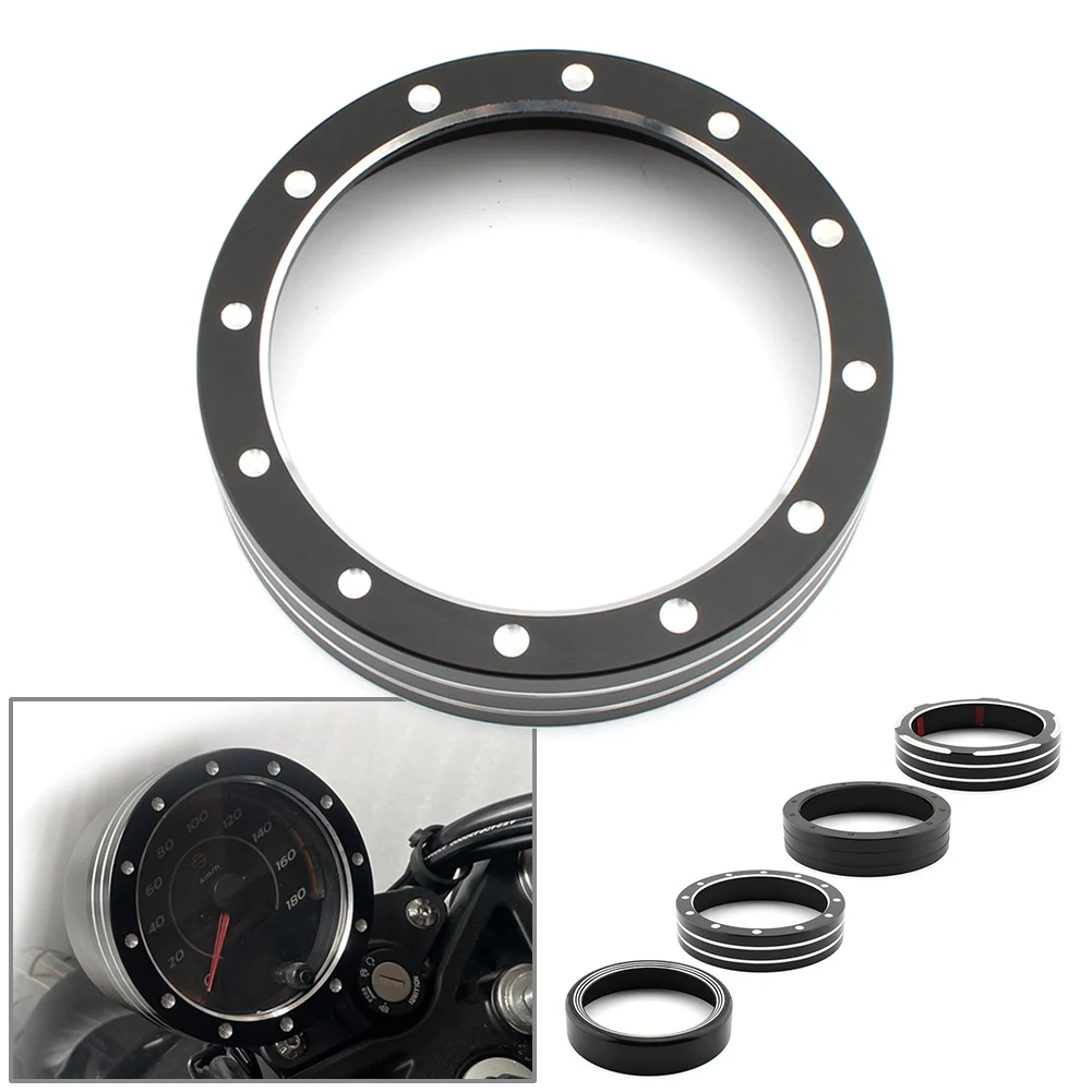 

1Pcs Motorcycle Aluminum Speedometer Gauge Bezel Trim Ring For Harley Davidson X350 2023
