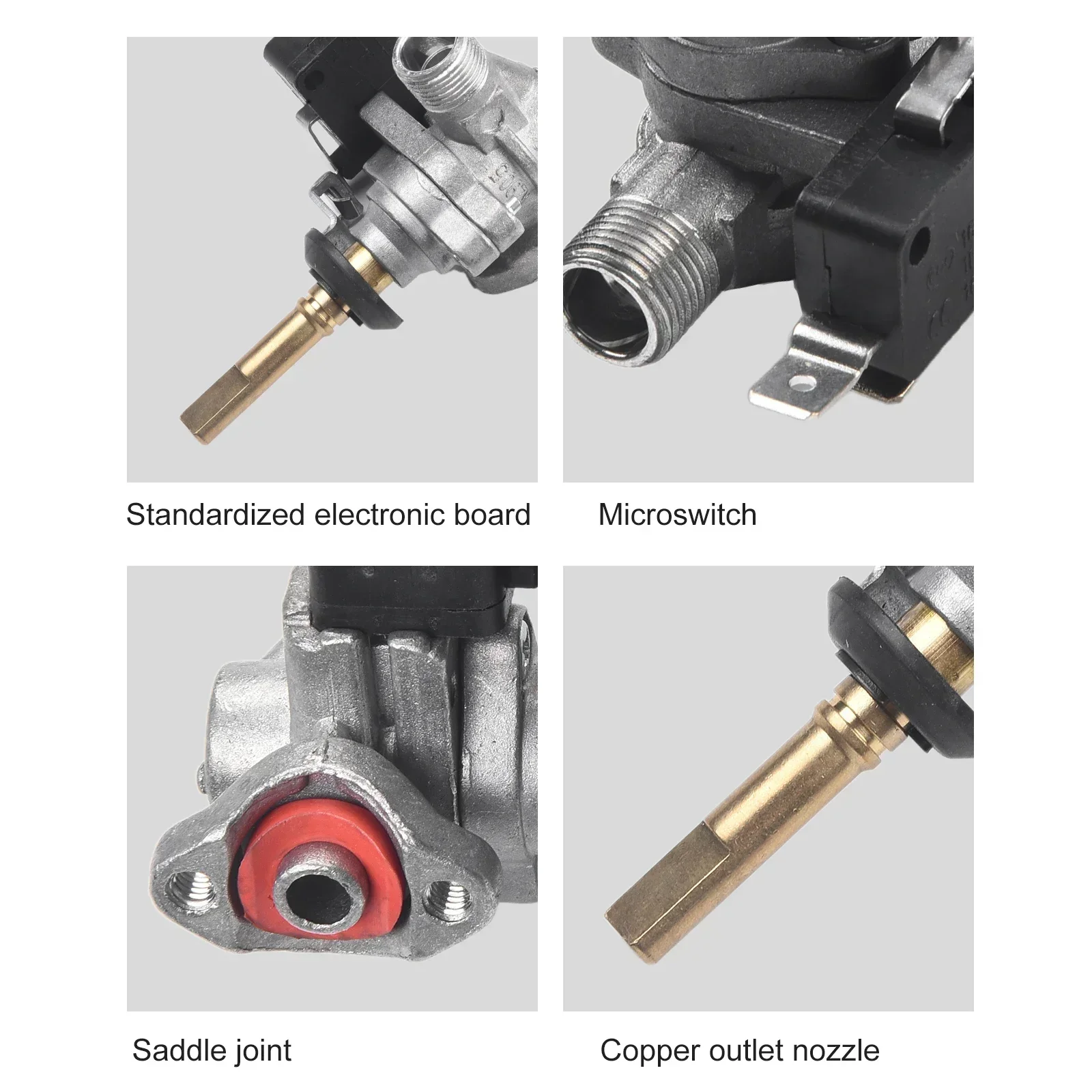 For Sabaf Gas Stove Safety Valve For Water Heater GasStove With Pressure Reducer Home Kitchen Accessories Household Tools Gadget