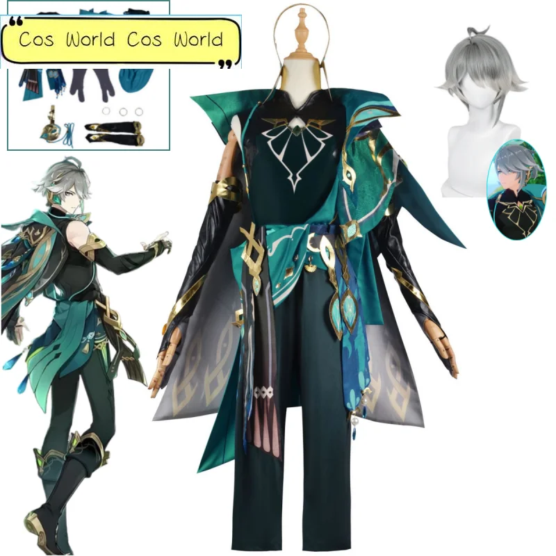 

Game Genshin Impact Sumeru Al Haitham Cosplay Costume Sumeru Akademiya Role-playing Game Anime Halloween Party Anime Exhibition