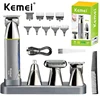 Kemei 4 in 1 Cordless Hair Trimmer Men's Shaver Cordless Razor Hair Clipper Set Electric Nose Beard Trimmer Hair Cutting Machine 1