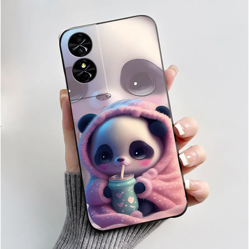 Stylish Silver Beach Design Shockproof Soft Silicone Phone Case