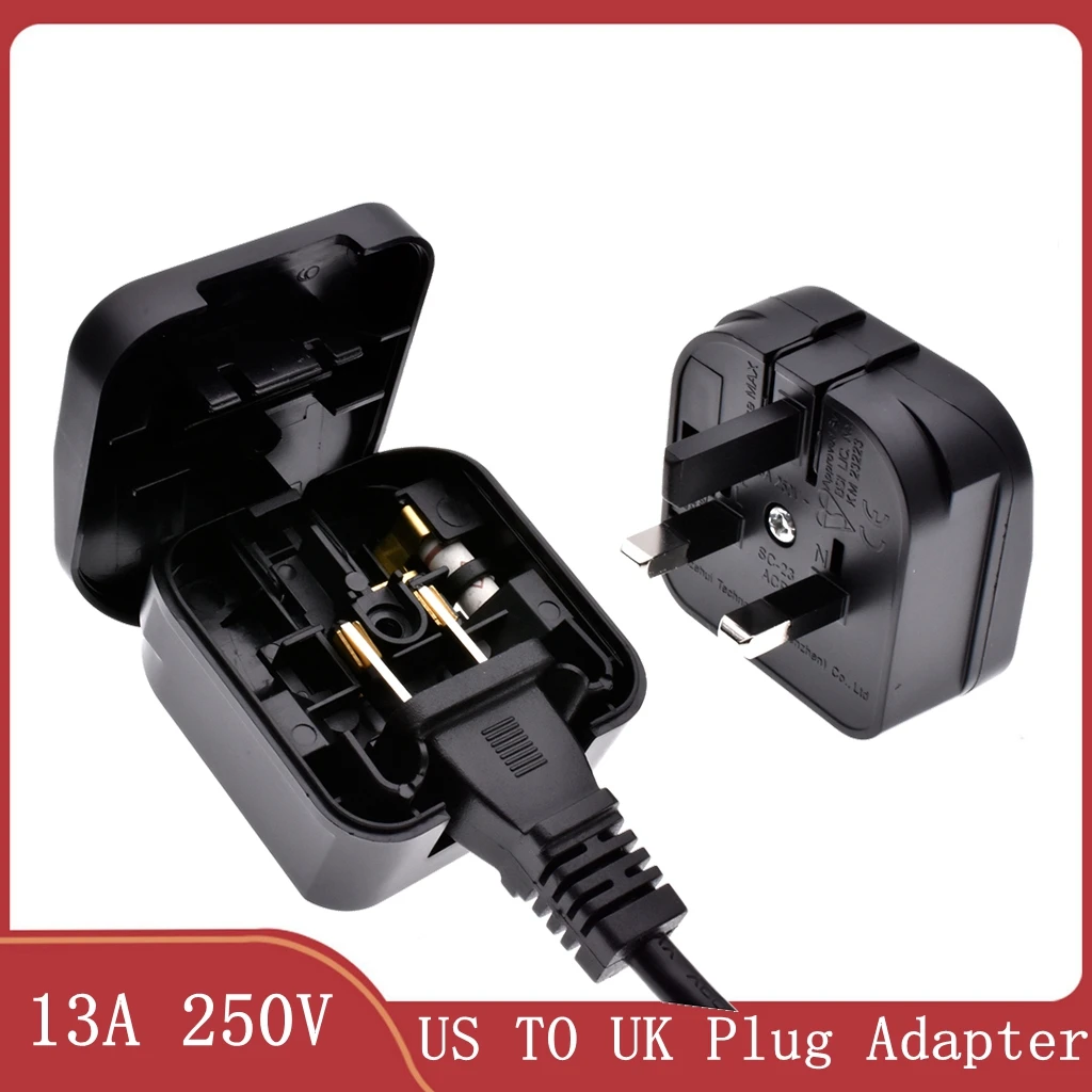 USToUKTypeAToTypeGPowerAdapterconverter2PinsTo3Pins.jpg