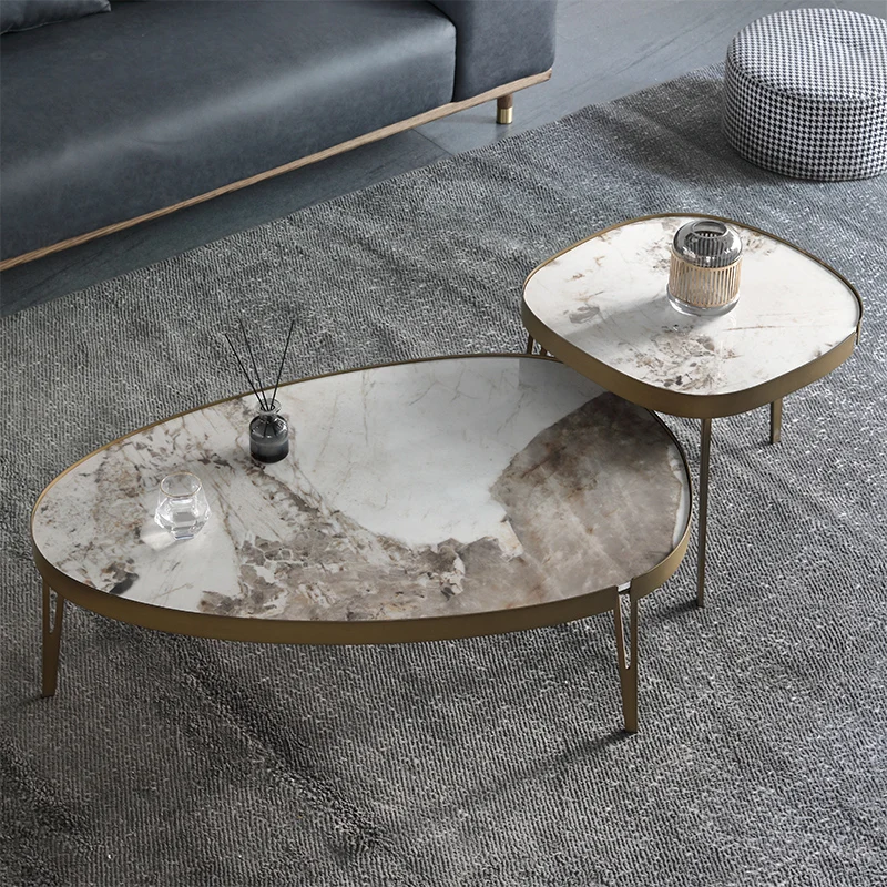 

Modern Design Oval Nordic Sofa Decoration Coffee Dining Room Dressing Table De Centro Console