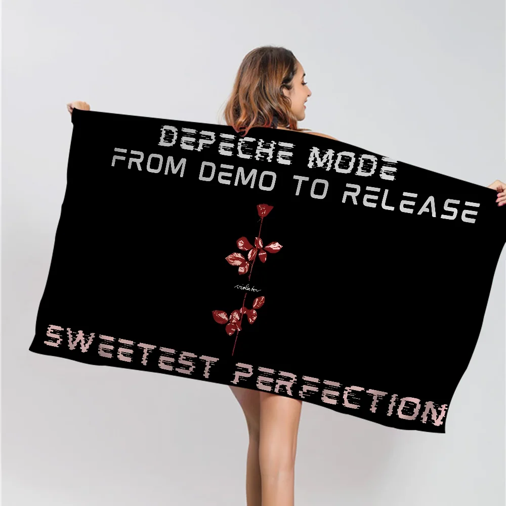 Depeche Mode Rock Band Big Microfiber Beach Towels Quick Dry Towel Sand Beach Towels Pool Towel for Travel Swim Pool Yoga 4