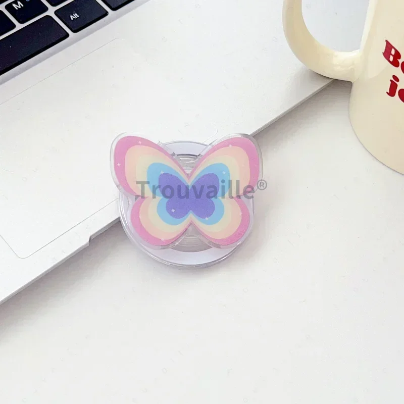 Magsafe 전화 그립 Tok 소켓 용 Trouvaille 핸드폰 액세서리 모바일 브래킷 한국 Griptok 전화 스탠드 홀더 킥 스탠드