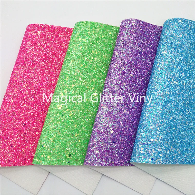 Chunky Glitter Faux Leather Sheets Faux Leather Sheets Bows, 53 OFF
