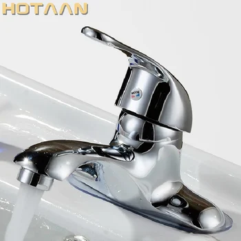 . Miscelatore per lavabo da bagno a due fori montato su piano, miscelatore per acqua con rubinetto da bagno, rubinetto per lavabo con tubo flessibile da 2 pezzi YT-5038 1