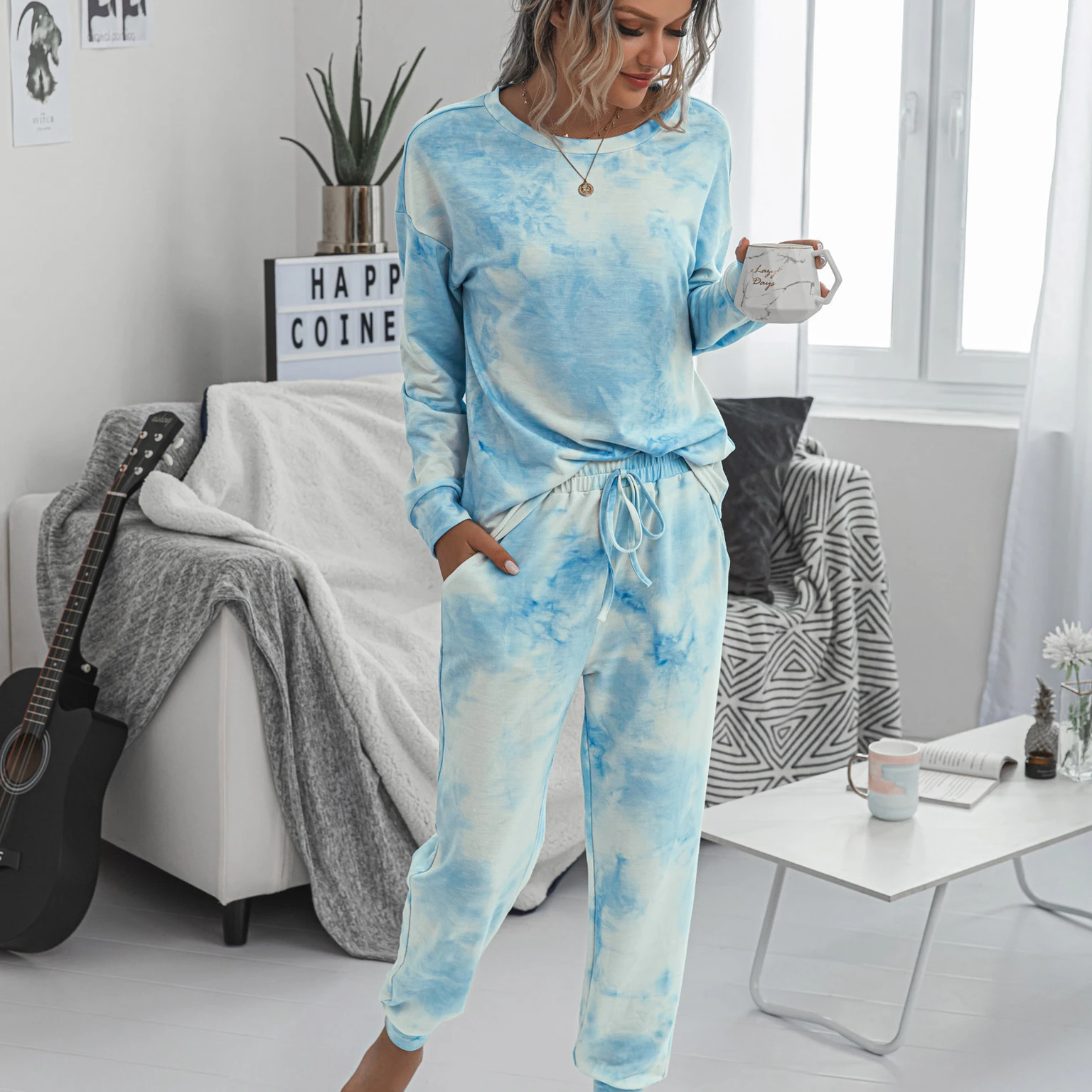 Joggers Pj Sets Nightwear Loungewear Loungewear Women Set Pajamas