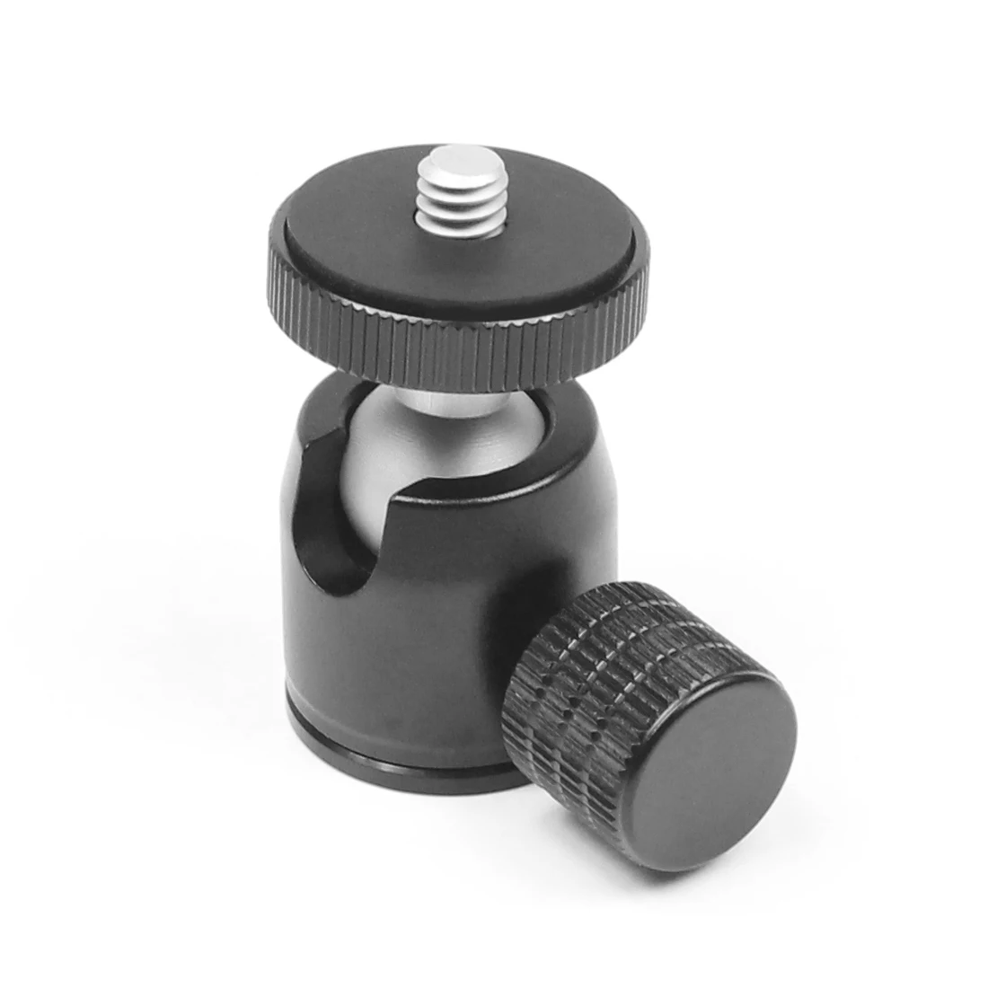 Description Picture 2 of itemMini BallHead 360 Swivel 1/4 Screw Tripod Ball Head Lock Knob for DSLR Camera Monopod Flash Light Stand Video Photo Accessories