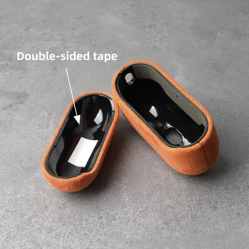 YMW ALCANTARA Case for AirPods Pro 3 Luxury Suede Leather Cases for AirPod Pro Wireless Bluetooth Headset Turn fur Cover - Image 5