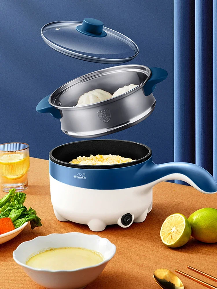 Vehicle-mounted electric wok 24v truck-specific multi-functional electric cooker stir-fries, noodles and stew  rice cooker 4