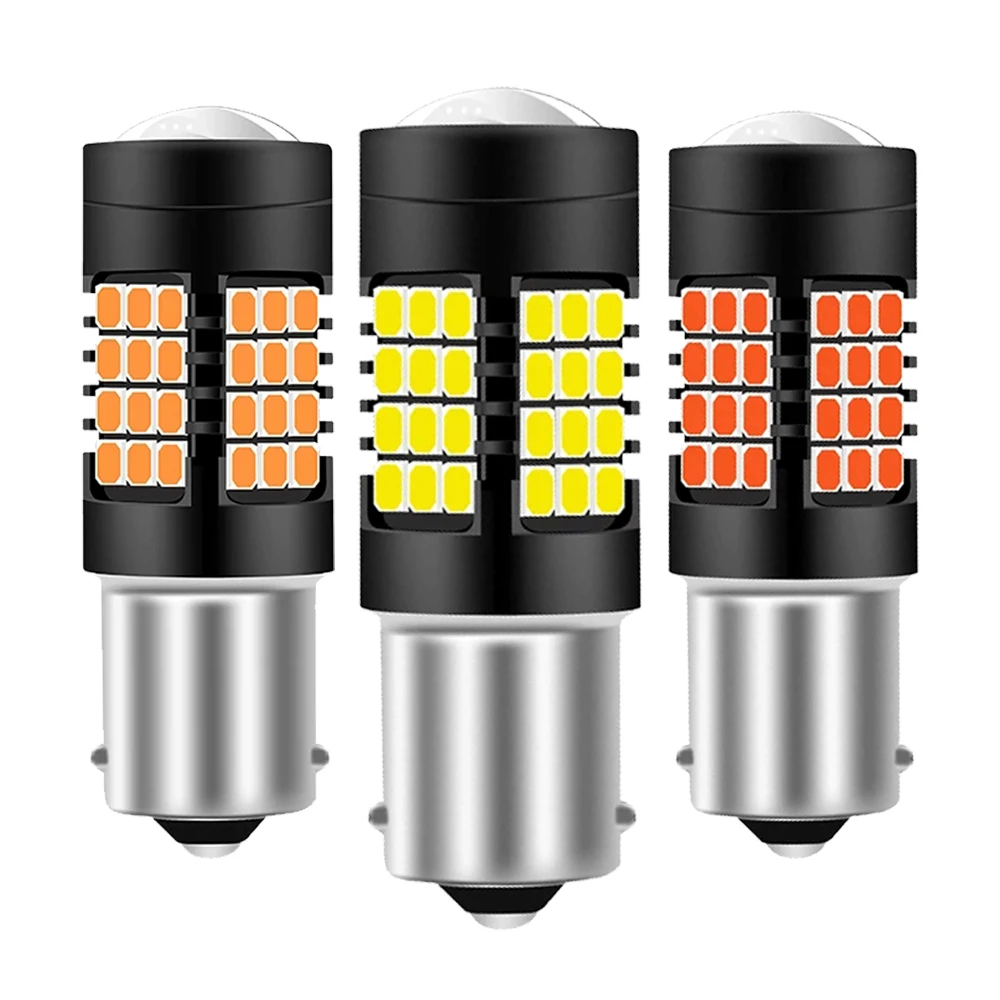 

1Pcs PY21W BAU15S LED P21W BA15S 1157 BAY15D P21/5W T20 7440 W21W T25 3156 LED Bulb R5W R10W Turn Signal Car Lights Auto Lamp