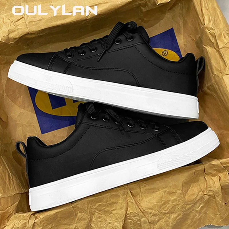 Casual Sneakers Solid Color Men Artificial PU