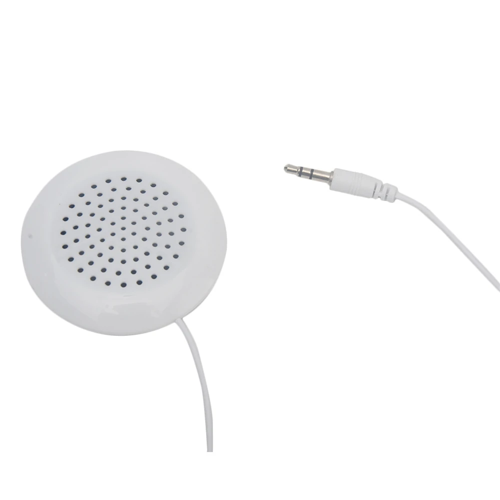 Portable Speaker Mini 3.5mm Jack Wired Pillow Speaker for MP3 MP4 CD Player Phone Radio Portable Outdoor Sports Audio Stereo Universal