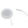 Mini 3.5mm Jack Wired Pillow Speaker for MP3 MP4 CD Player Phone Radio Portable Outdoor Sports Audio Stereo Universal White 3