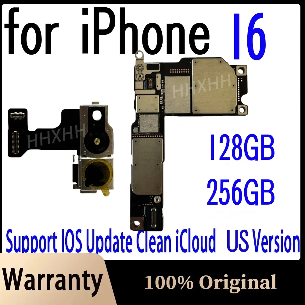 Fully Tested Authentic Mainboard For iPhone 16 Unlocked