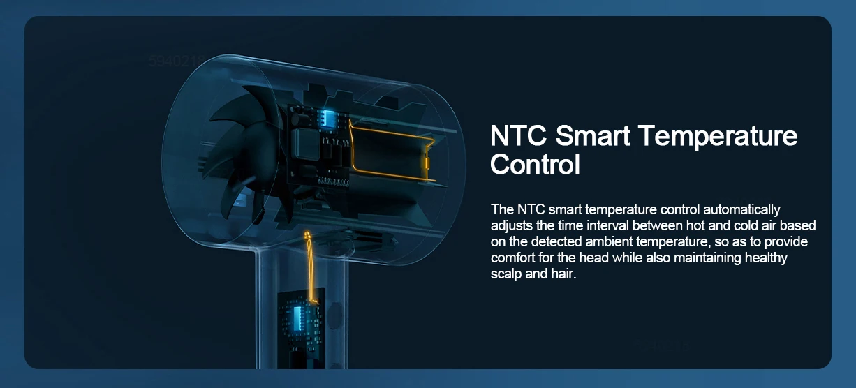 profissional, secador elétrico, difusor, secagem rápida, ventilador iônico negativo