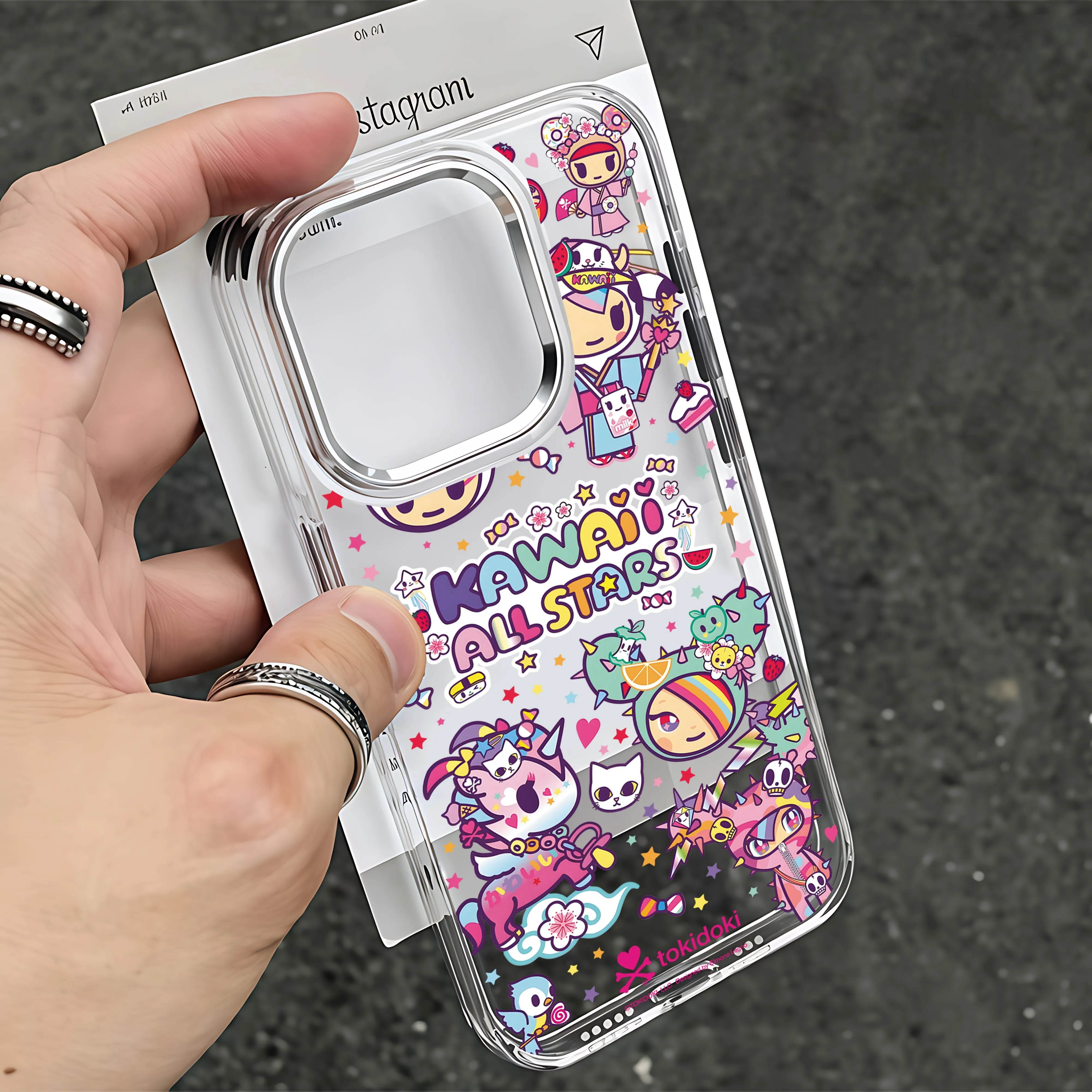 Cartoon Tokidokis Phone Case For iPhone 17 16e 16 15 14 13 12 11 mini Pro Max X XR XSMAX 8 7 Air Plus Transparent Soft Cover 6