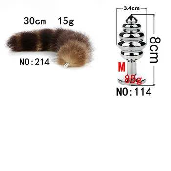 Anal Sex Toy Gay Butt Plug Tail Sex Toyes Sex Toys For Men Women 6