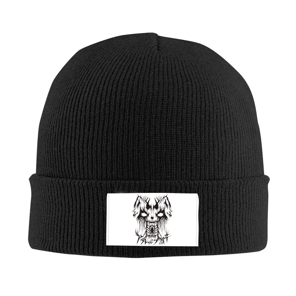 Cappello Lavorato A Maglia Aggregsuko Per Donna Uomo Berretto Invernale Berretto Acrilico Retsuko Anime Panda Death Metal Hip Hop Cap