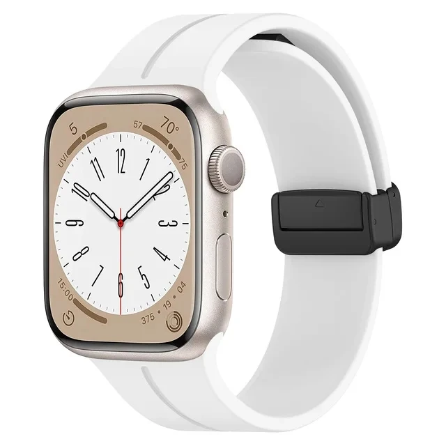 Magnetic Buckle Silicone Strap