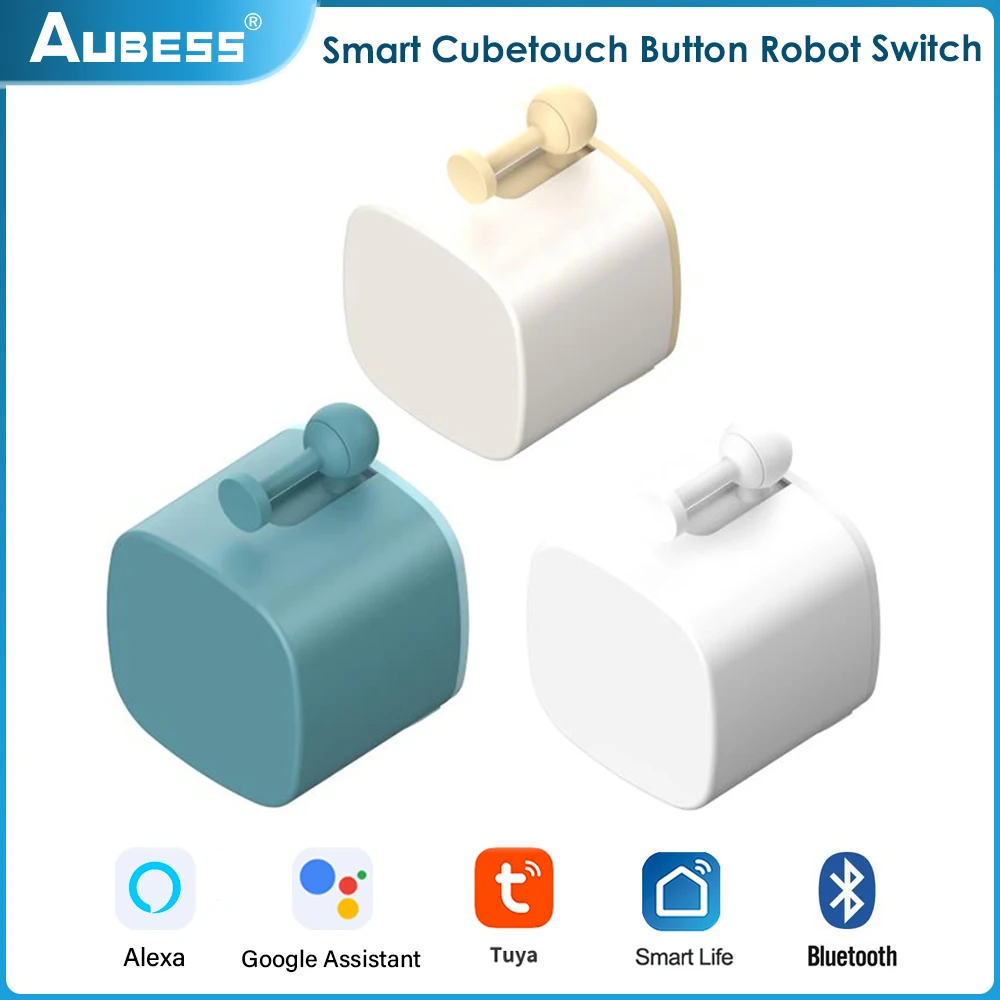 Smart Button Pusher Tuya Finger Robot Switch Smart Home Bluetooth Mechanical Arms Bot Button Pusher Smart Life App Voice Control Alexa Google Home