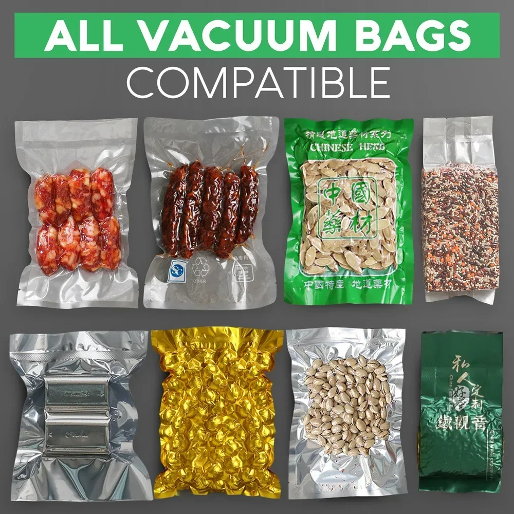 40CM Commercial Vacuum Sealers Fully Automatic Non-picking Bag Food Vacuum Sealing Machine Texture Bag Smooth Bag MS4005 Sealer 6