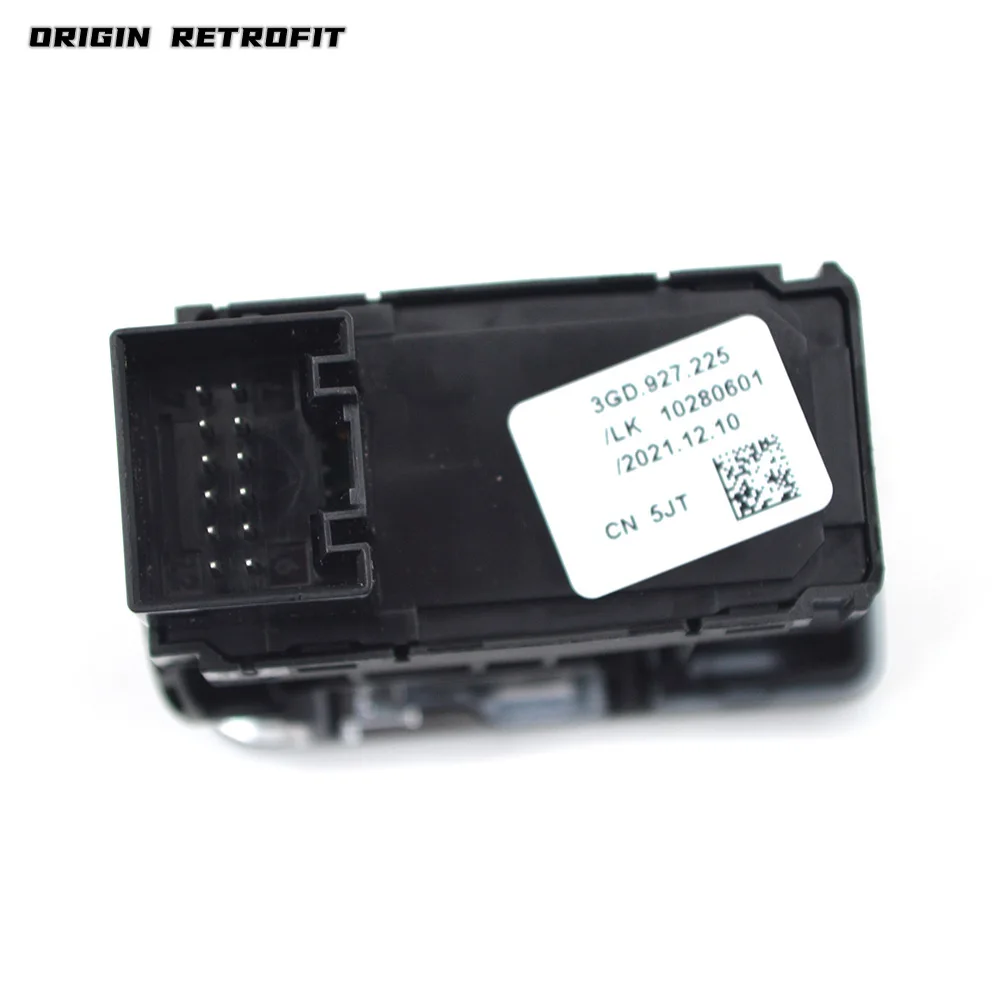 3GD 927 225 For VW Passat B8 CC Electronic Handbrake Brake Parking Switch Button