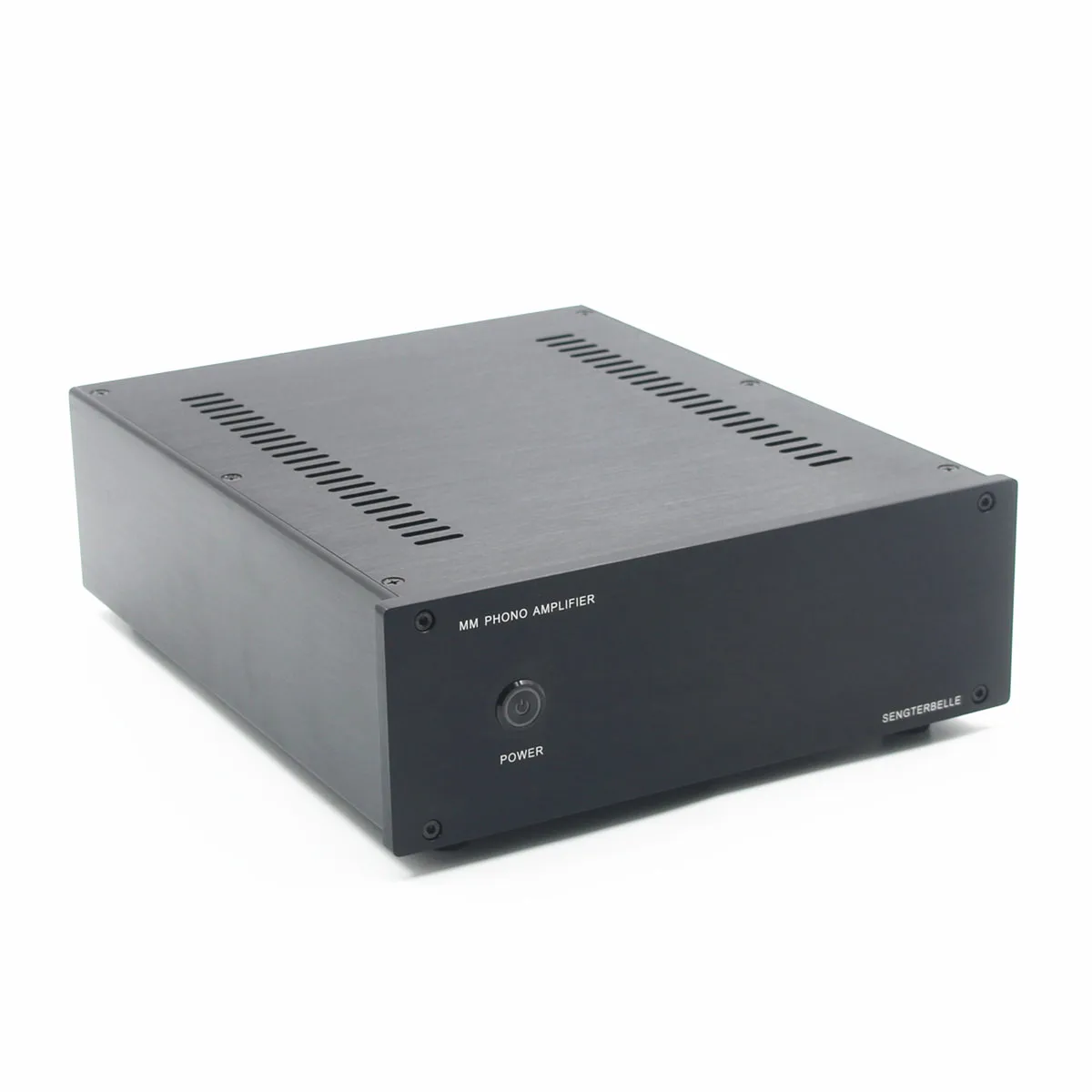 

Черное Полностью алюминиевое шасси BZ2609, усилитель для телефона Hi-Fi, семейная аудиосистема «сделай сам», 260*90*311 мм