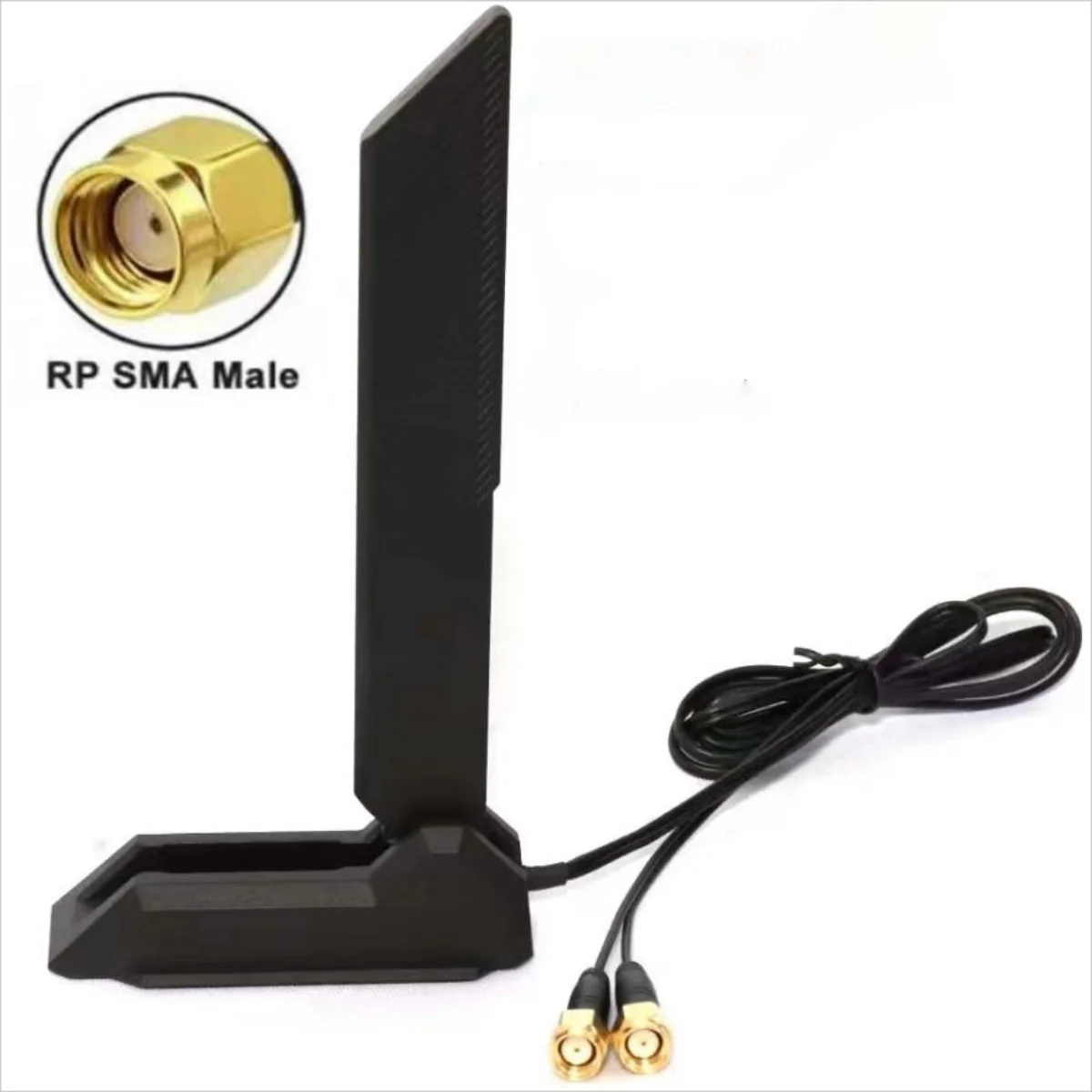 ASUS Wifi6 antenna 2.4G/5G/6G 2T2R Gigabit MSI Asrock PCI-E network card multi band magnetic antenna wifi antenna